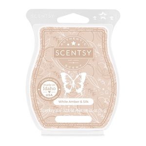 Scentsy White Amber & Silk Wax Bar *DISCONTINUED*